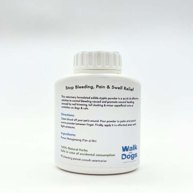 Clot Blocker 100% Natural Styptic Powder ingredients